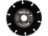 YATO YT-59760 Vágókorong fára szegmentált gyémántszórt 125 mm átmérő