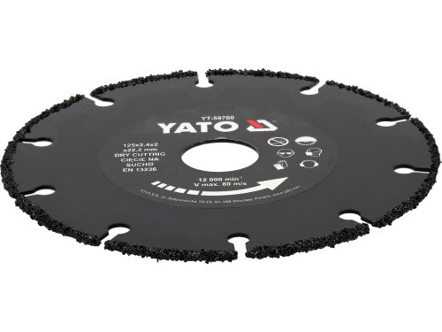 YATO YT-59760 Vágókorong fára szegmentált gyémántszórt 125 mm átmérő