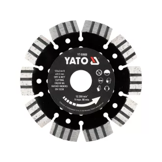   YATO YT-59900 Gyémánt vágókorong vasbetonhoz szegmentált 125 mm