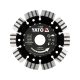 YATO YT-59900 Gyémánt vágókorong vasbetonhoz szegmentált 125 mm