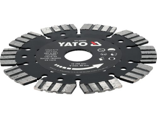 YATO YT-59900 Gyémánt vágókorong vasbetonhoz szegmentált 125 mm