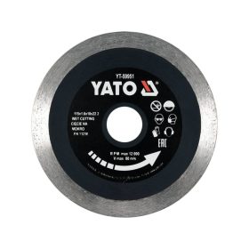   YATO YT-59951 Gyémánt vágókorong 115 x 1,6 x 10 x 22,2 mm folytonos