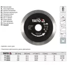 YATO YT-59951 Gyémánt vágókorong 115 x 1,6 x 10 x 22,2 mm folytonos
