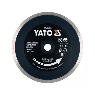   YATO YT-59955 Gyémánt vágókorong 230 x 2,2 x 10 x 22,2 mm folytonos