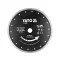 YATO YT-59956 Kerámiához és kemény csempéhez nedves vágókorong 250 x 25,4 x 2,1 mm 6150 Rpm
