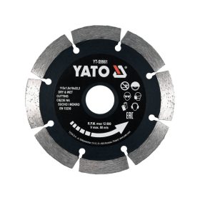   YATO YT-59961 Gyémánt vágókorong 115 x 1,8 x 10 x 22,2 mm szegmentált