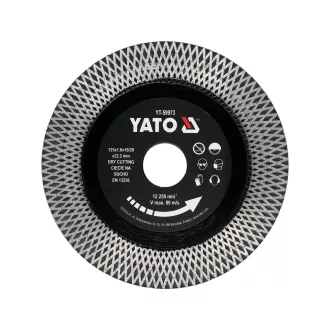   YATO YT-59973 Gyémánt vágótárcsa kerámiához folytonos vágóéllel 125 mm