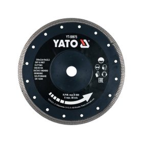   YATO YT-59975 Gyémánt vágókorong 230 x2,0 x 10 x 22,2 mm folytonos