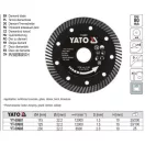 YATO YT-59981 Gyémánt vágókorong 115 x 1,3 x 10 x 22,2 mm turbó