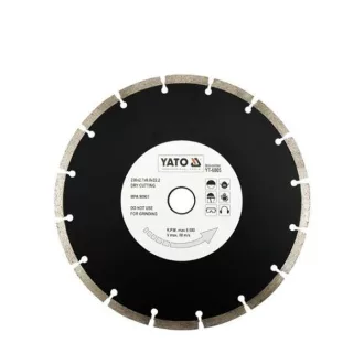   YATO YT-6005 Gyémánt vágókorong 230 x 2,7 x 8,0 x 22,2 mm szegmentált