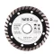 YATO YT-6023 Gyémánt vágókorong 125 x 2,6 x 8,0 x 22,2 mm turbo