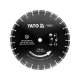 YATO YT-60271 Gyémánt vágótárcsa járdalapokhoz és betonhoz vágógépre 400 x 25,4 mm