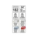 YATO YT-60379 Gyémánt fúrókorona 182 mm