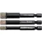 YATO YT-60409 Gyémánt körkivágó készlet 3 részes 6, 8, 10 mm vizes/száraz bitbefogású