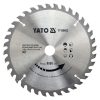 YATO YT-60482 Fűrésztárcsa fához 180 x 20 x 1,8 mm / 36T