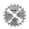 YATO YT-60488 Fűrésztárcsa fához 190 x 30 x 2,2 mm / 20T