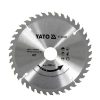 YATO YT-60489 Fűrésztárcsa fához 190 x 30 x 3,2 mm / 40T