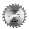 YATO YT-60590 Fűrésztárcsa fához 165 x 16 x 1,5 mm / 24T