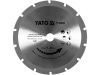 YATO YT-60628 Fűrésztárcsa szöges fához 185 x 20 x 2,4 mm / 14T