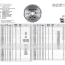 YATO YT-6070 Fűrésztárcsa fához 250 x 30 x 2,2 mm / 24T
