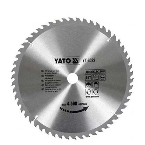YATO YT-6082 Fűrésztárcsa fához 350 x 30 x 2,5 mm / 54T