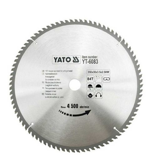 YATO YT-6083 Fűrésztárcsa fához 350 x 30 x 2,5 mm / 84T