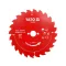 YATO YT-608732 PTFE bevonatú keményfém körfűrészlap fához, 165x20 mm, 24 fogú