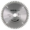 YATO YT-60905 Fűrésztárcsa alumíniumhoz 160 x 20 x 1,5 mm / 52T