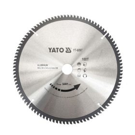   YATO YT-6097 Fűrésztárcsa alumíniumhoz 300 x 30 x 2,2 mm / 100T