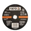 YATO YT-6112 Vágókorong fémre 230 x 3,2 x 22 mm