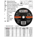 YATO YT-6125 Tisztítókorong fémre 230 x 6,0 x 22,2 mm