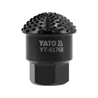   YATO YT-61768 Ráspolykorong sarokcsiszolóra félgömb forma 30 mm átmérő M14