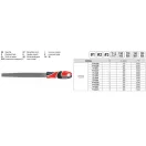 YATO YT-6228 Lapos reszelő 250 mm / #2 közepes