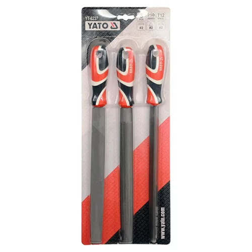 YATO YT-6237 Reszelő készlet 3 részes 250 mm
