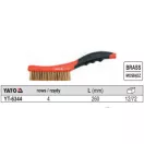 YATO YT-6344 Drótkefe réz 4 soros 260 mm