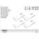 YATO YT-67370 Műanyag ék készlet 4 részes 100 x 50 x 25 mm