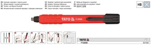 YATO YT-69280 Ácsceruza tölthető