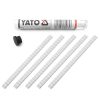YATO YT-69287 Ácsceruza grafit betét fehér HB (5 db/cs)
