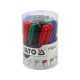 YATO YT-69310 36 db - os műszaki jelölőfilc készlet fekete - zöld - kék - piros