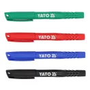 YATO YT-69310 36 db - os műszaki jelölőfilc készlet fekete - zöld - kék - piros