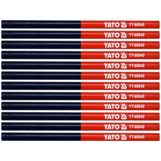 YATO YT-69940 Ácsceruza kék-piros (12 db/csomag)