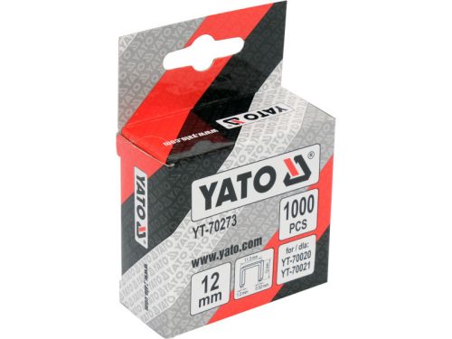YATO YT-70273 Tűzőkapocs 12 mm (1000 db/cs)