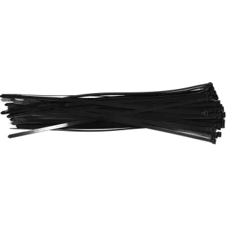   YATO YT-70654 Kábelkötegelő fekete 430 x 7,6 mm (50 db/cs)