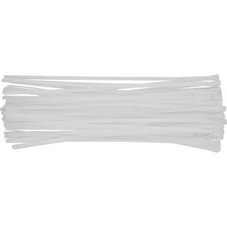   YATO YT-70668 Kioldható kábelkötegelő 7,6X450MM 50PCS WHIT