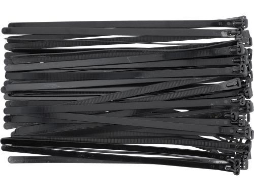 Yato YT-70674 Kioldható kábelkötegelő 7,6X250MM 50PCS BLAC