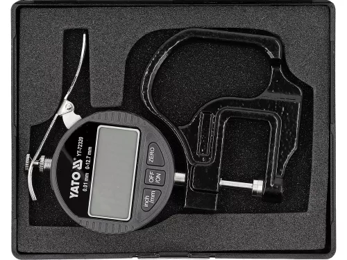 YATO YT-72320 Digtális vastagságmérő 12,7 mm / 0,01 mm