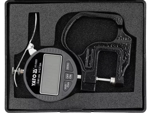 YATO YT-72321 Digtális vastagságmérő 12,7 mm / 0,001 mm