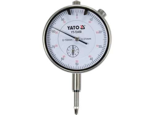 YATO YT-72450 Analóg indikátor óra 0-10/ 0,01 mm mágneses