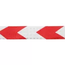 YATO YT-72510 Fényvisszaverő szalag - fehér / piros háromszöges mintázattal 49mm X 45.7m