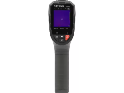 YATO YT-72920 Akkus hőkmera 96 x 96 mm - es kijelzővel 240 x 240 IRS 3,7V / 2Ah